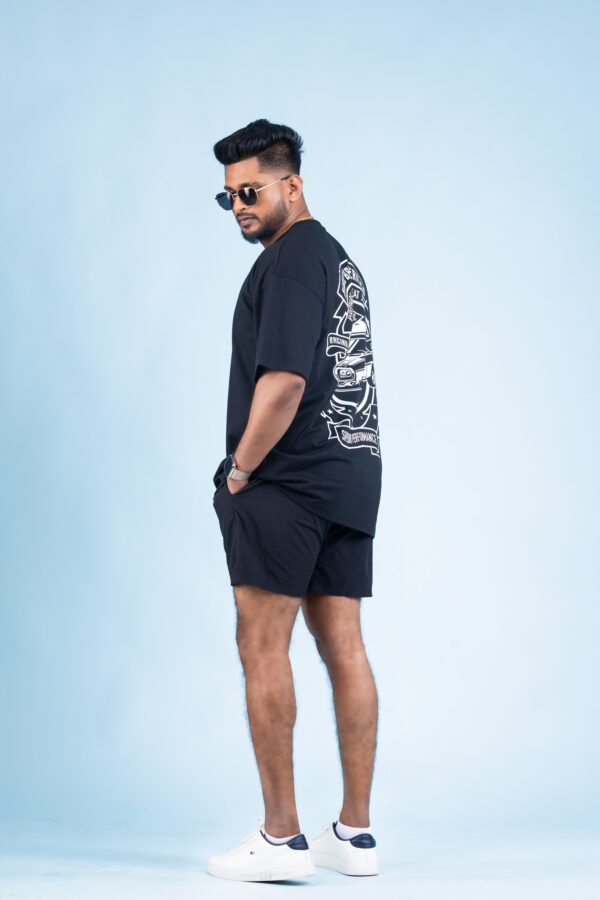 Oversized Unisex Tee – Black Edition - Image 3