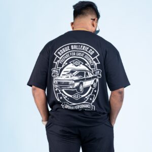 Oversized Unisex Tee – Black Edition