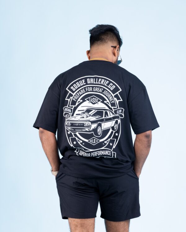 Oversized Unisex Tee – Black Edition