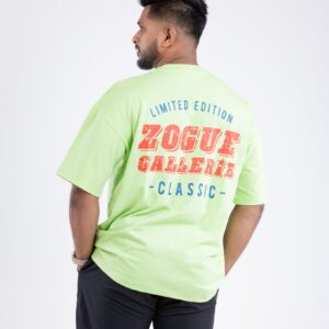 Oversized Unisex Tee – Light Green Edition