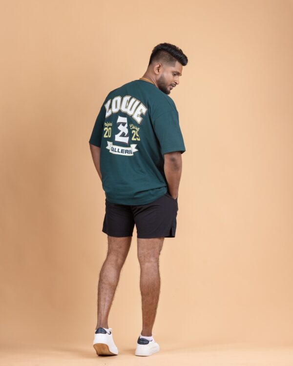 🫵🏻Oversized Unisex Tee – Hunter Green Edition - Image 5