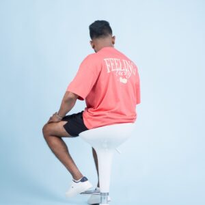 Oversized Unisex Tee – Pink Edition