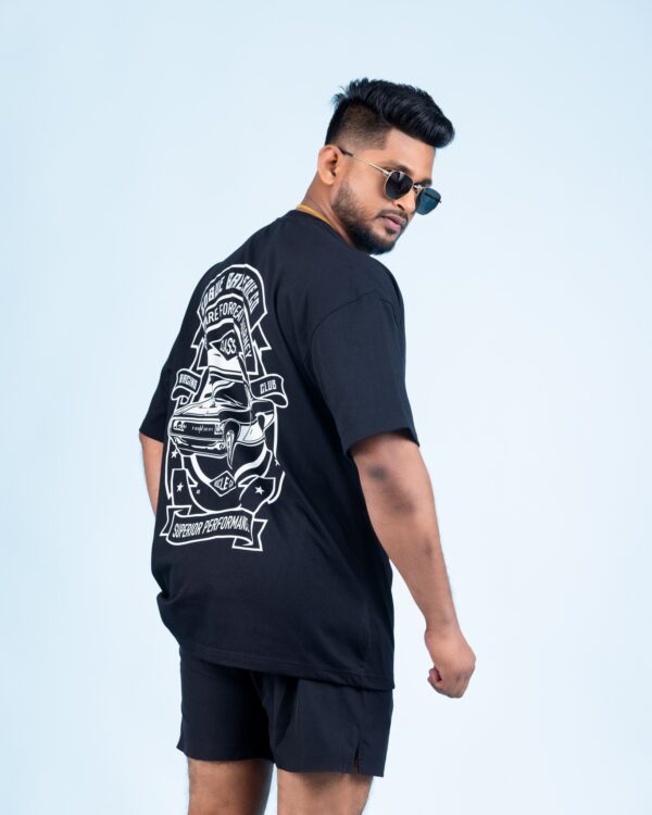 Oversized Unisex Tee – Black Edition - Image 5