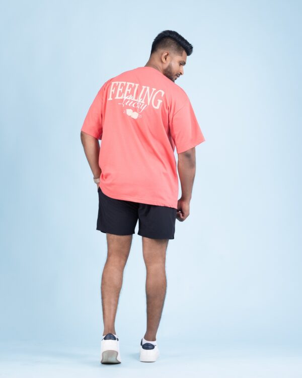 Oversized Unisex Tee – Pink Edition - Image 5